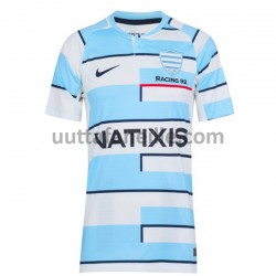 Jalkapallo Pelipaitoja Racing 92 Rugby Kotipeliasu 2021-2022 Lyhythihainen