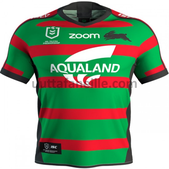 Jalkapallo Pelipaitoja South Sydney Rabbitohs Rugby Kotipeliasu 2020 Lyhythihainen