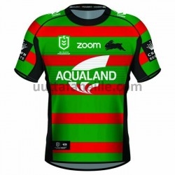 Jalkapallo Pelipaitoja South Sydney Rabbitohs Rugby Kotipeliasu 2021 Lyhythihainen