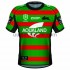Jalkapallo Pelipaitoja South Sydney Rabbitohs Rugby Kotipeliasu 2021 Lyhythihainen