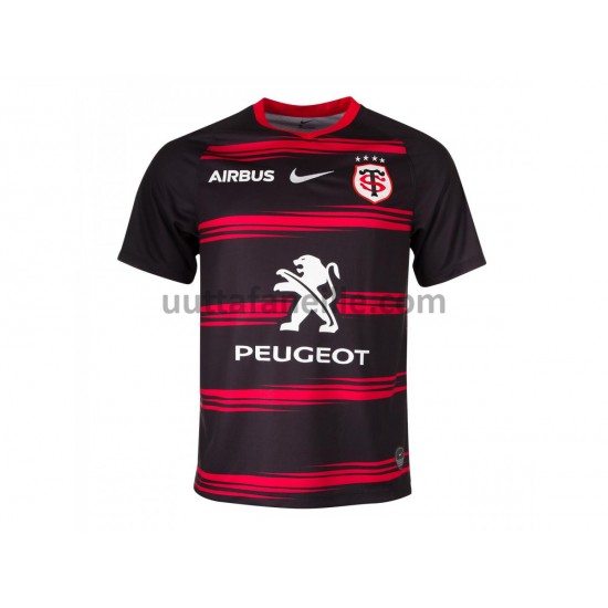 Jalkapallo Pelipaitoja Stade Toulousain Rugby Kotipeliasu 2020-2021 Lyhythihainen