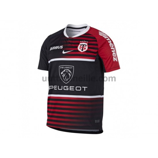 Jalkapallo Pelipaitoja Stade Toulousain Rugby Kotipeliasu 2021-2022 Lyhythihainen