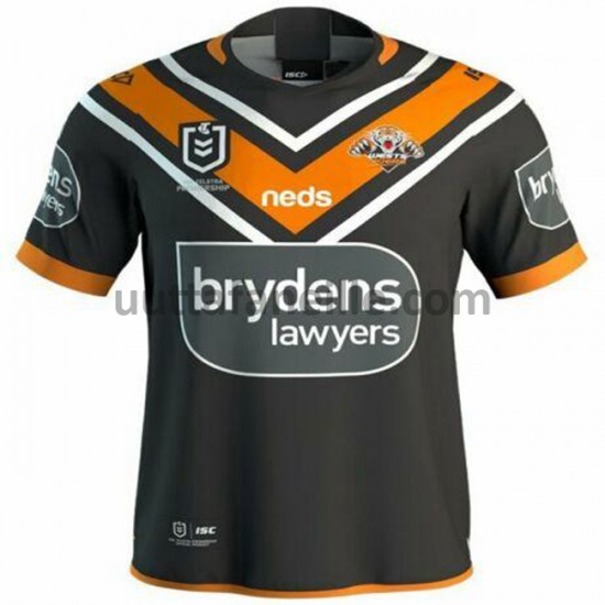 Jalkapallo Pelipaitoja West Tigers Rugby Kotipeliasu 2020 Lyhythihainen